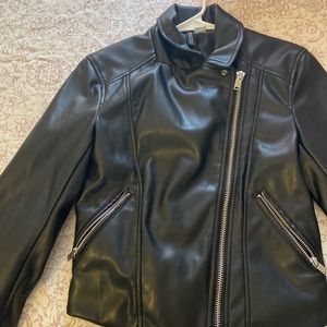 Faux leather size 4